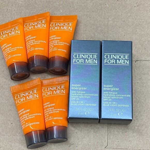 Clinique Other - 9 Pack- Clinique for Men Super Energized Moisturinzing Concentrate .24o…